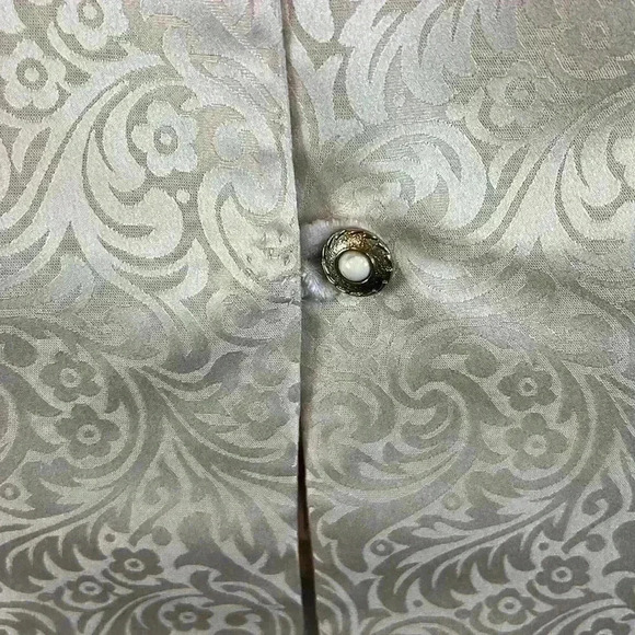 Black Label by Evan Picone Jacket Cream Women’s Size 16 Elegant - Picture 4 of 9